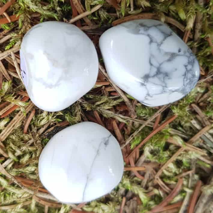 Magnesit Trommelstein Gr.XL – Bild 2