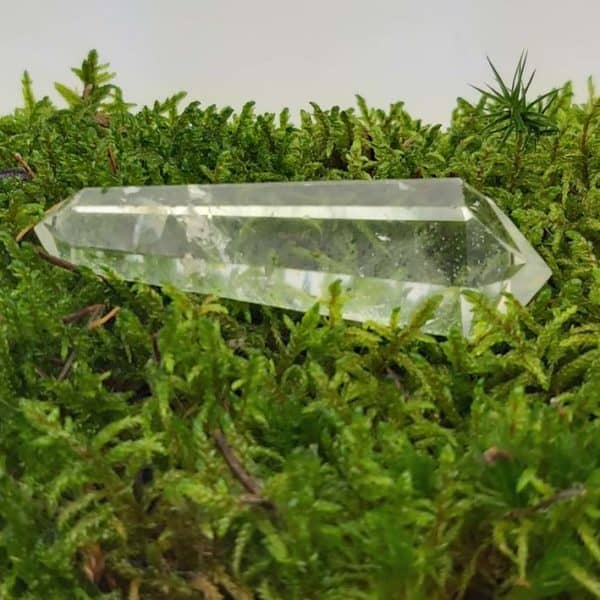 Bergkristall Doppelender 9cm – Bild 2