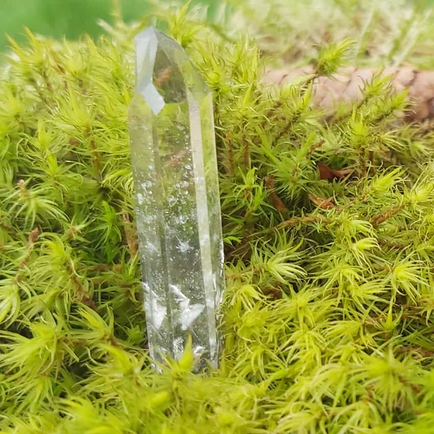 Bergkristall, glasklar aus Columbien - Edel- und Heilsteine kaufen