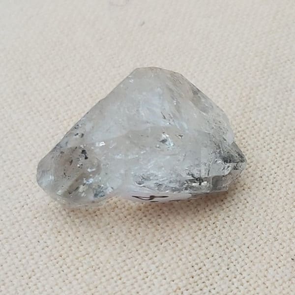 Mini-Doppelender Elestial, Skelettquarz aus dem Himalaya mit kleinen Turmalineinschlüssen und Regenbögen – Bild 8