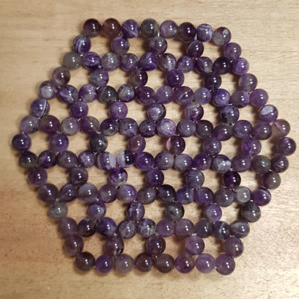 Massagematte aus Amethyst