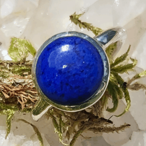 Runder Lapislazuli Ring