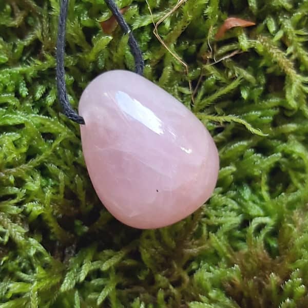 Rosenquarz Aromaanhänger