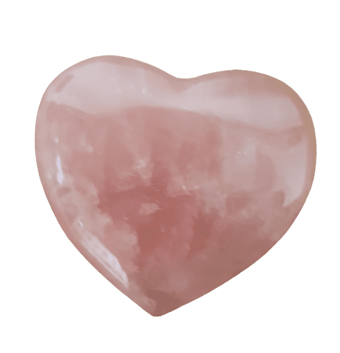 Herz Doppelherz  4,5 cm groß Rosenquarz Heilsteine  geschliffen,super rosa Farbe 