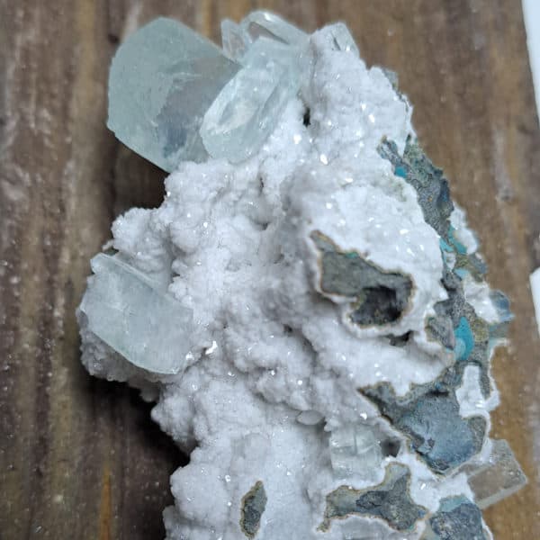 Apophyllitstufen grün Poona, Indien – Bild 14