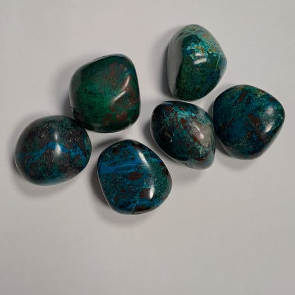 Chrysokoll Trommelsteine – Bild 4