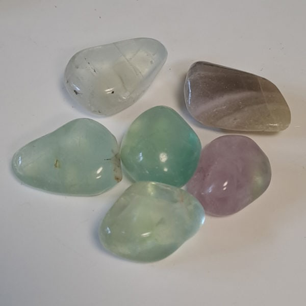 Fluorit Trommelstein Gr. XL