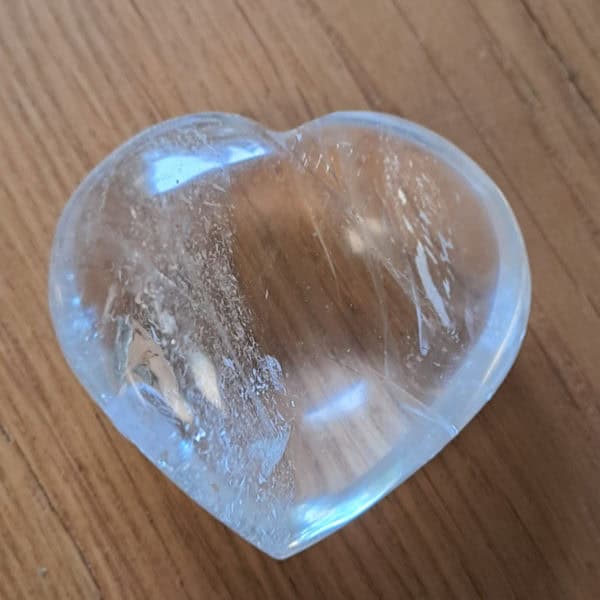 Bergkristall Herz