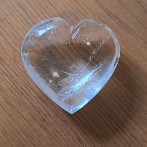 Bergkristall Herz klar 5cm – Bild 7