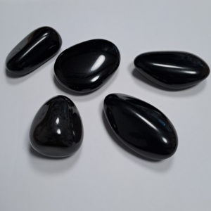 Obsidian Trommelstein  Gr.XL