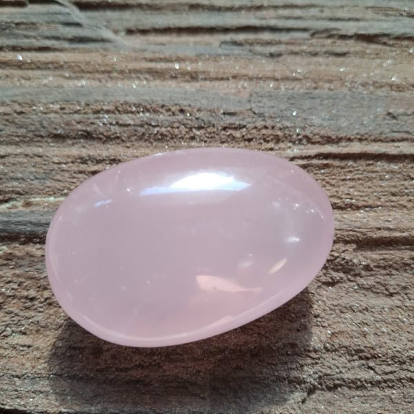 Rosenquarz Handschmeichler tolle Farbe Gr.XL