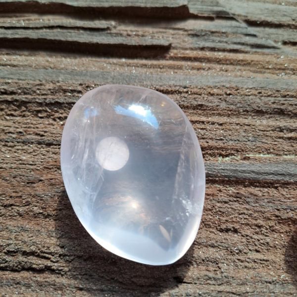 Rosenquarz Handschmeichler Gr.XL