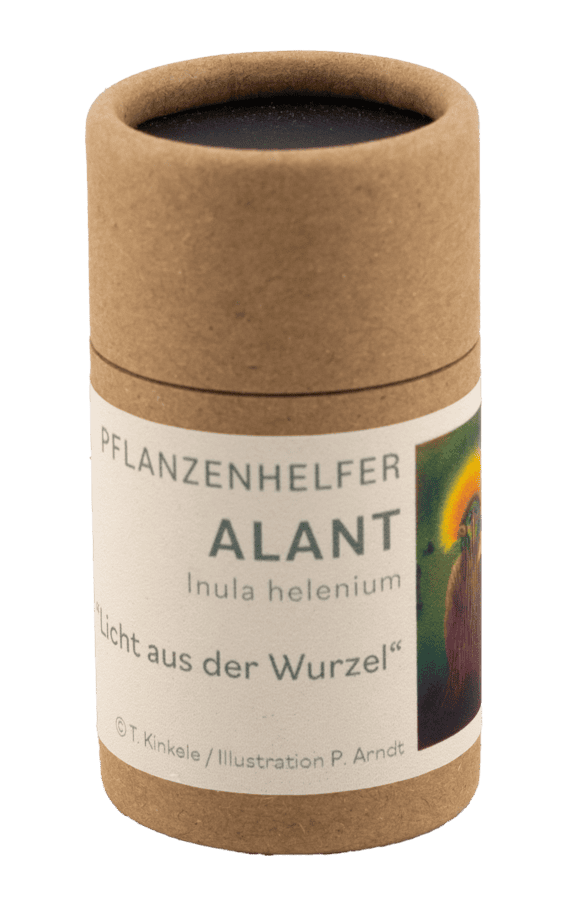 Pflanzenhelfer Räucherstoff Alant in Pappdose