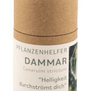 Pflanzenhelfer Räucherstoff Dammar Pappdose