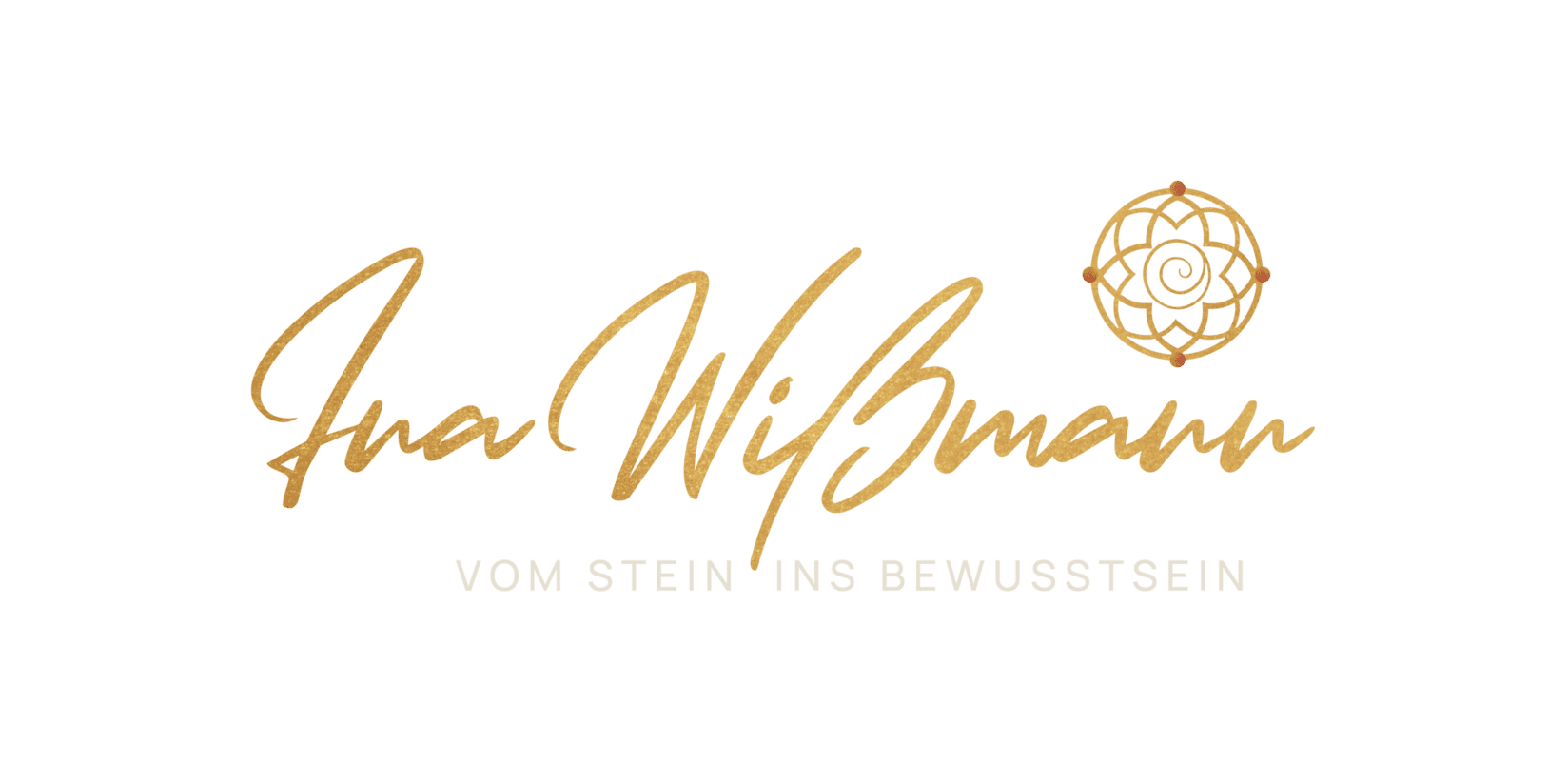 Logo Schriftzug gold